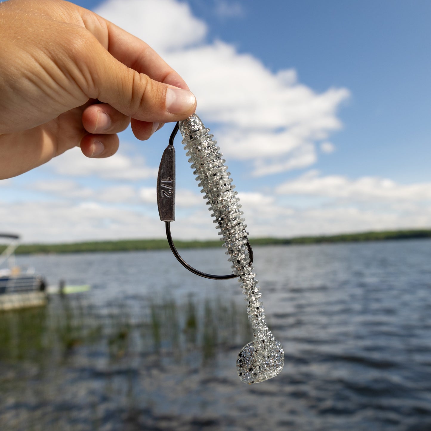 Reaction Tackle Lead Weighted Swimbait Hooks (10-PACK)