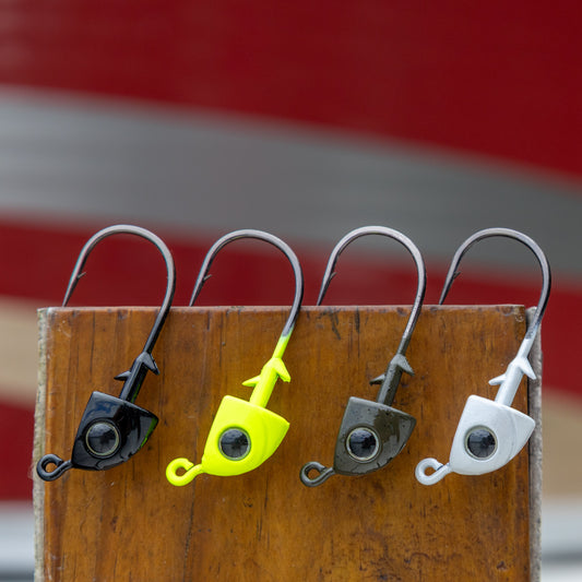 Reaction Tackle Tungsten Swimbait Jig Heads (5-Pack)
