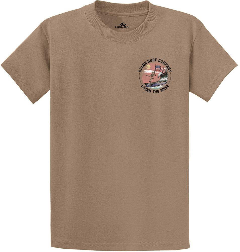 Koloa American Skeleton Heavyweight T-Shirt