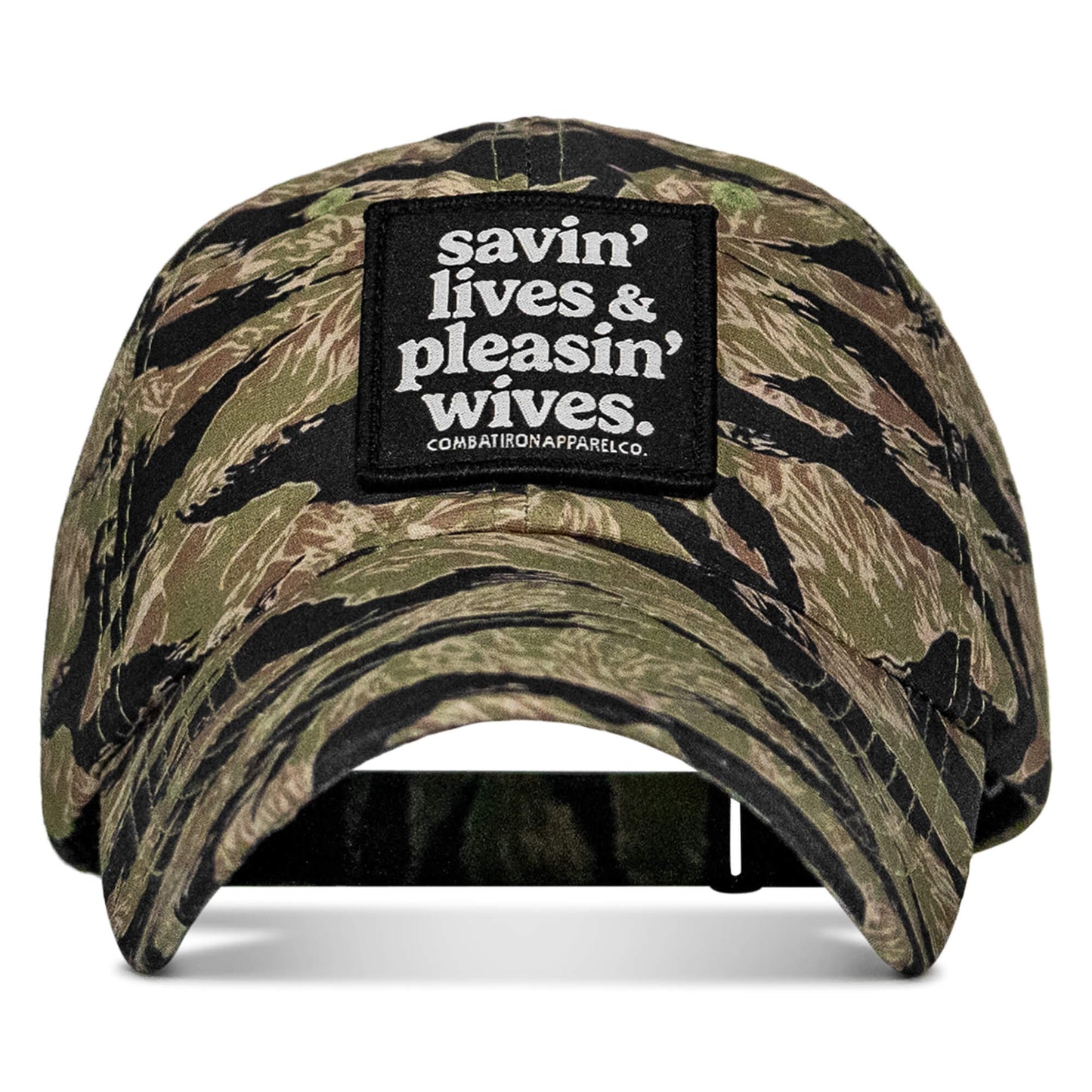 Ripstop Savin' Lives & Pleasin' Wives  Patch Tactical Ripstop Mesh Snapback Hat