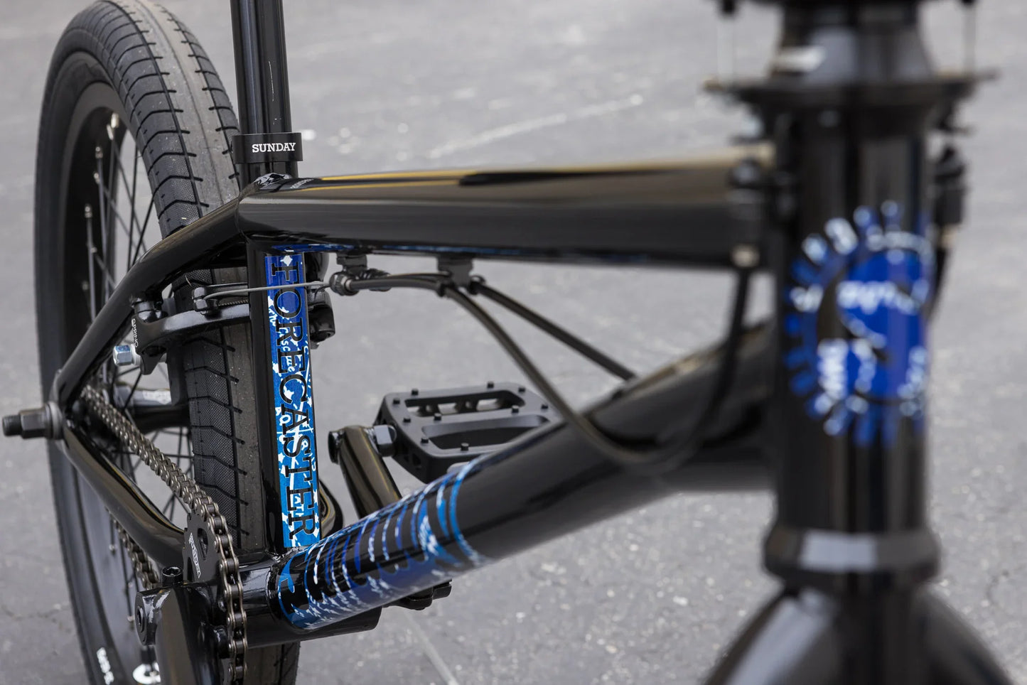 Sunday Forecaster Park Maca Perez Grasset Signature 20.5″ Complete BMX Bike - Gloss Black