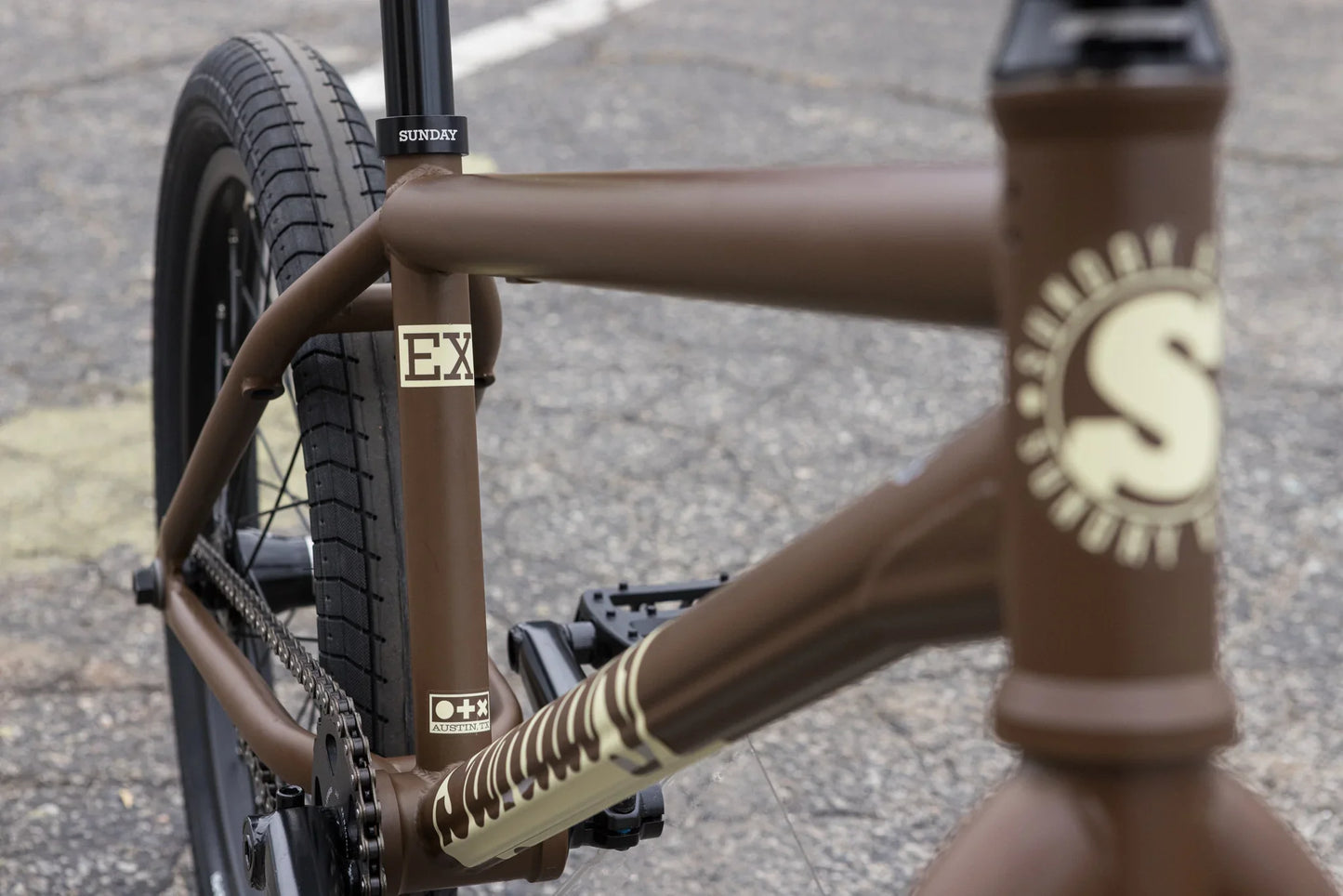 Sunday EX (FC) Julian Arteaga Signature 20.75″ Complete BMX Bike - Matte Dark Brown