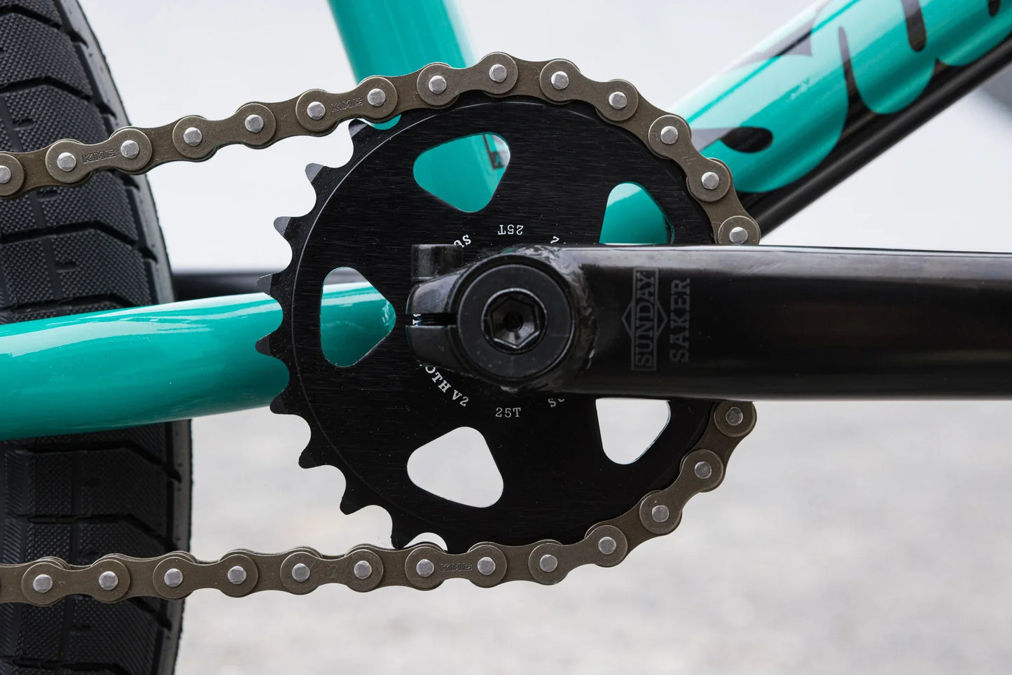 Sunday Ex (Csst) Erik Elstran Signature 21″ Complete BMX Bike - Gloss Billiard Green