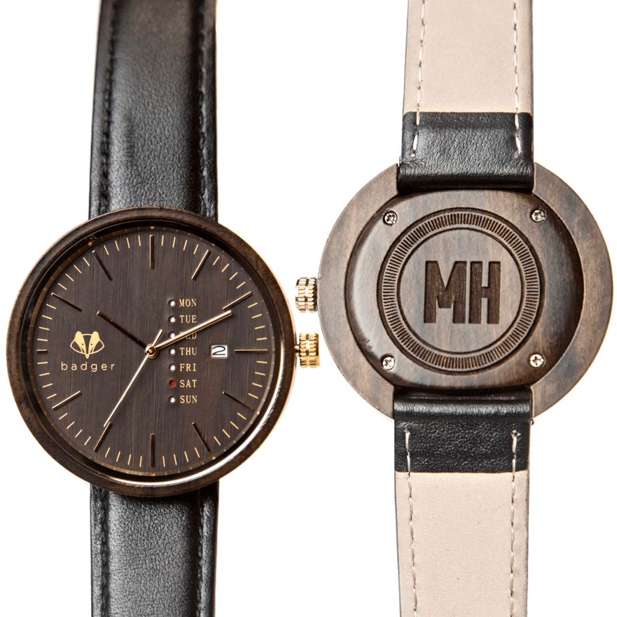 Sandalwood Black Watch: Initials