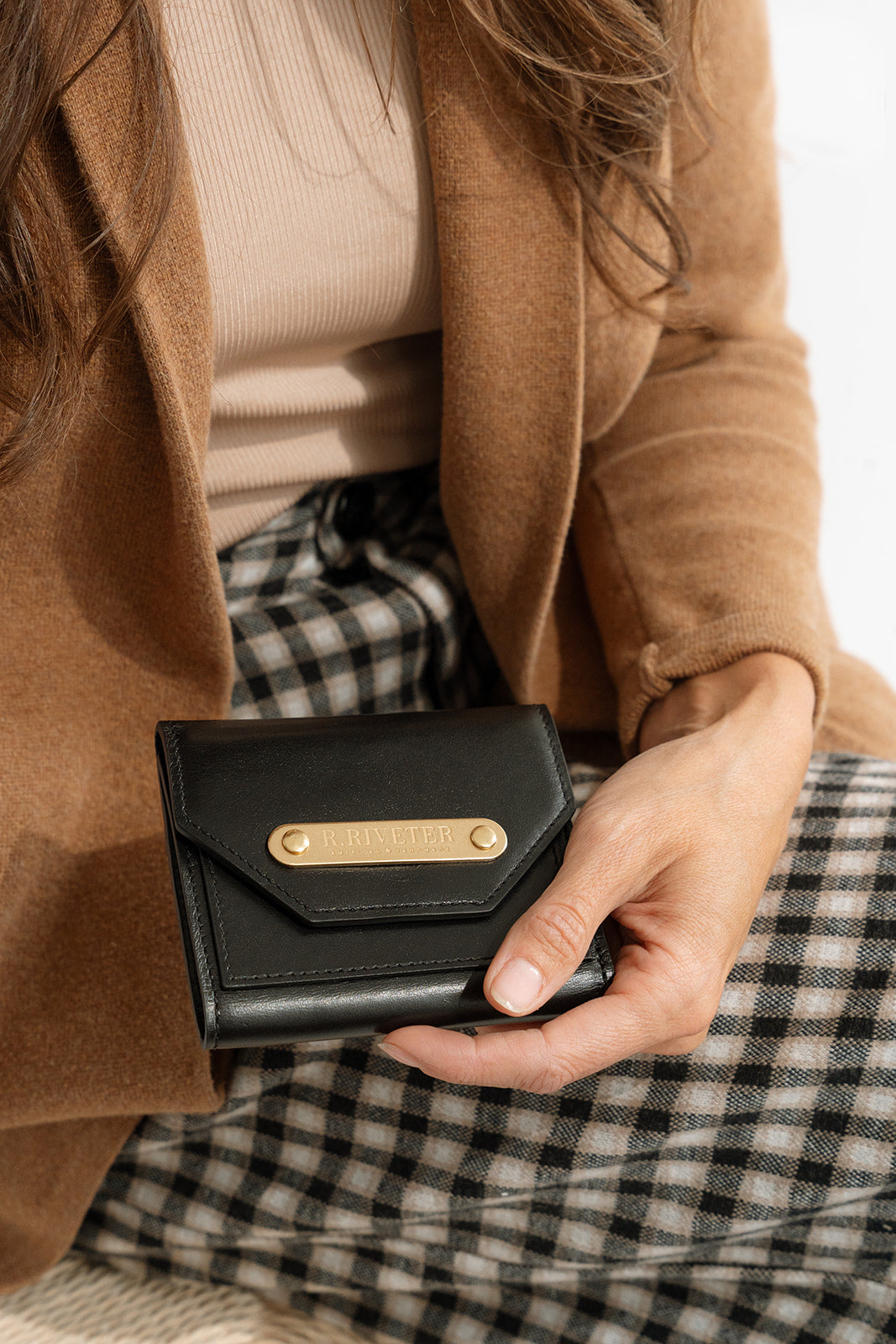 1964 Mini Wallet | Premium Black Leather