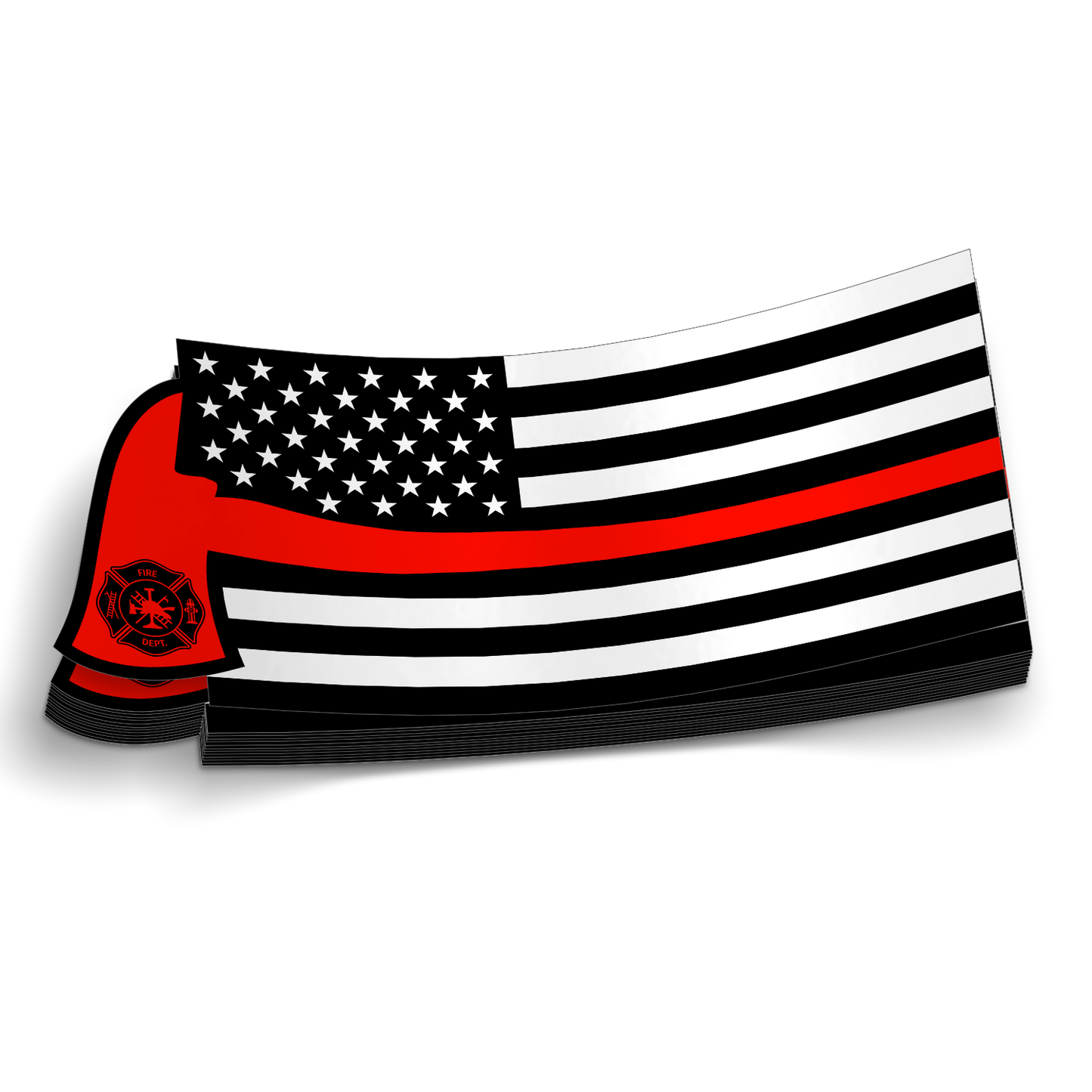 Redline Flag Decal