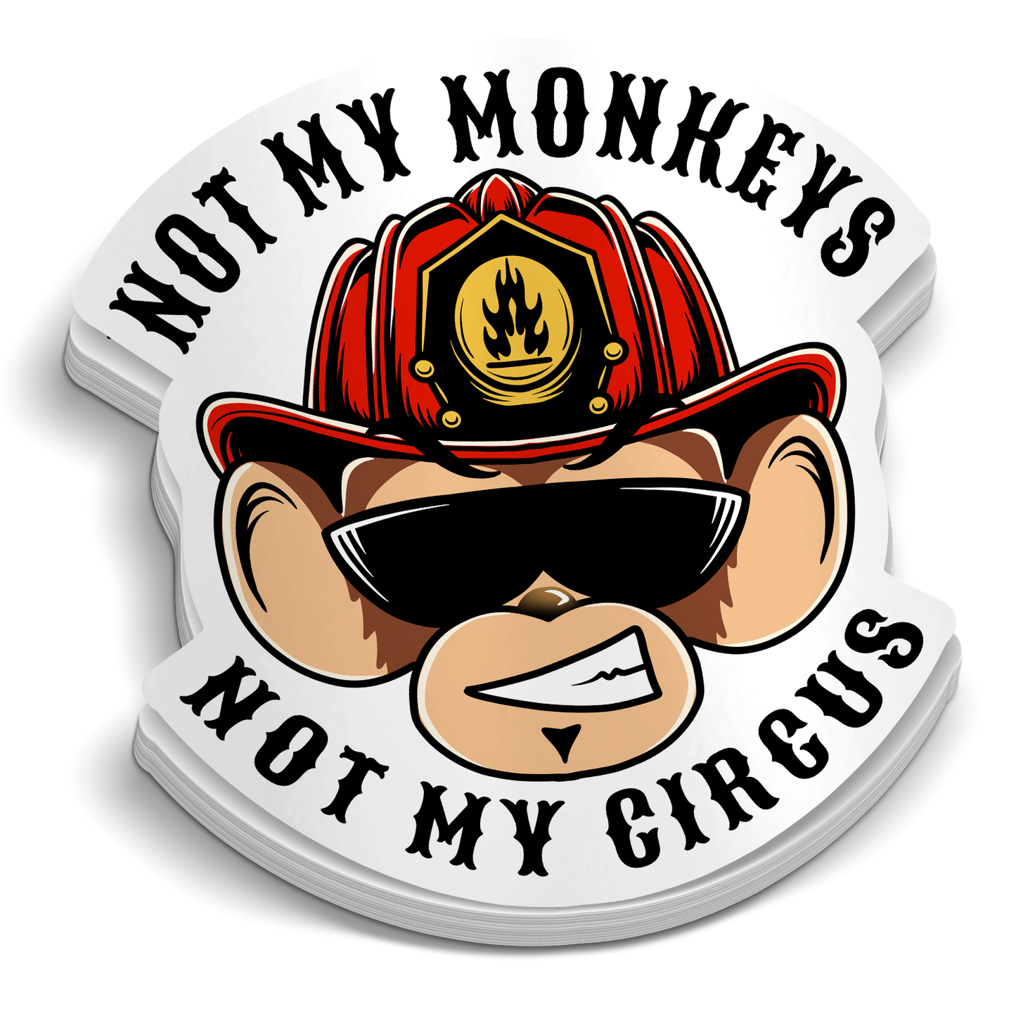 Not My Circus Sticker