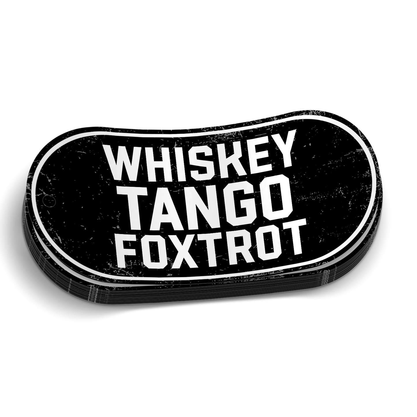 Whiskey Tango Foxtrot Sticker