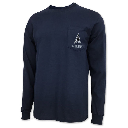 Space Force Mens Pocket Long Sleeve