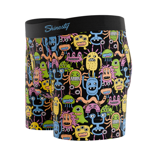 The Under The Bed | Colorful Monsters Boy's Boxer Briefs