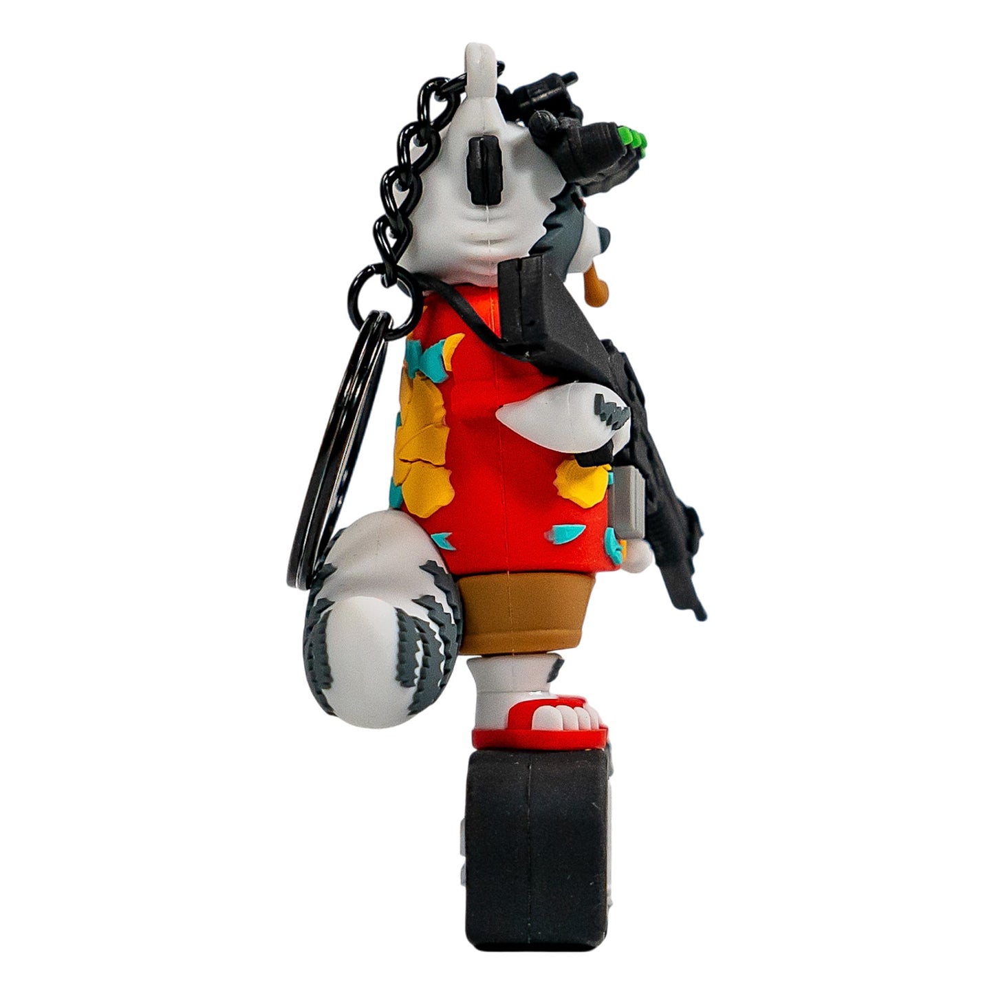 Tactical 3D PVC Keychain