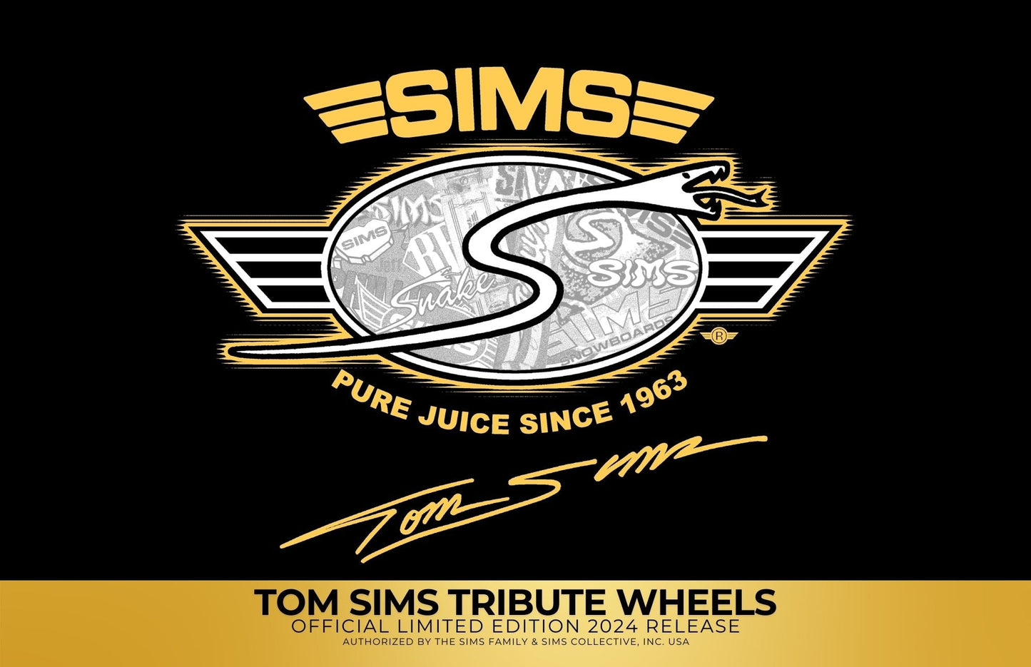 SIMS SNAKE Conical Wheels 66mm/95A MID-BLUE, (1 of 12)