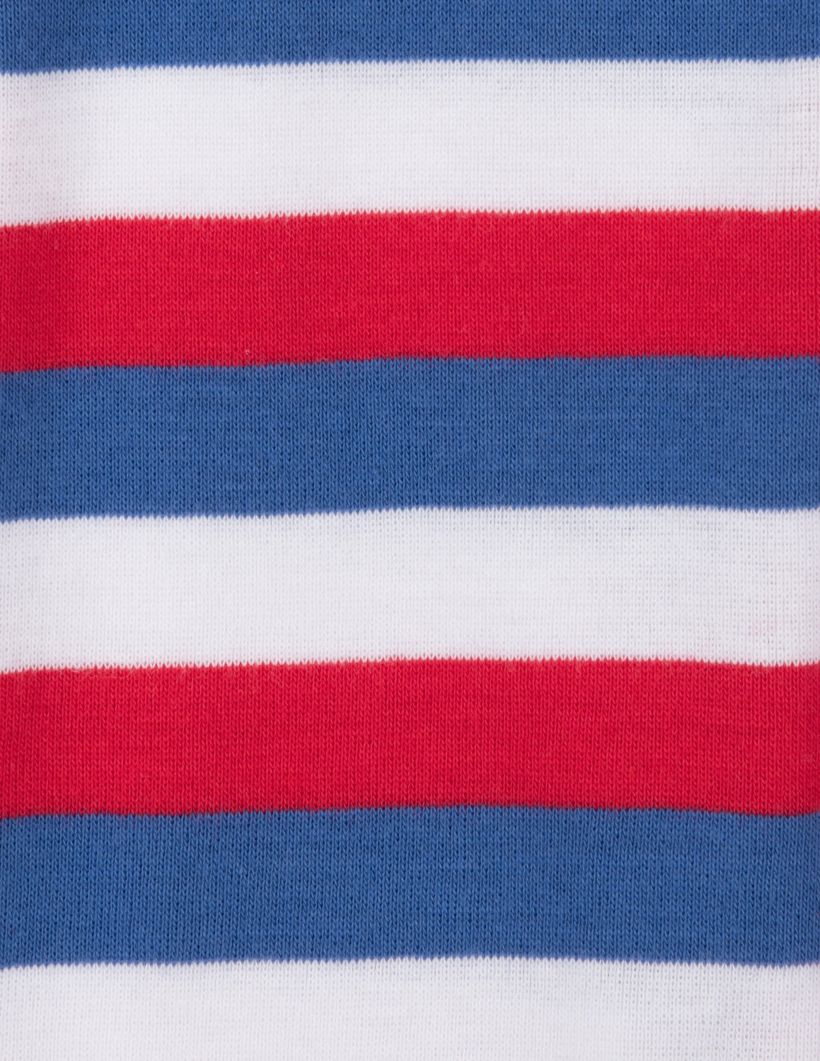Baby Footed Blue Striped Pajamas