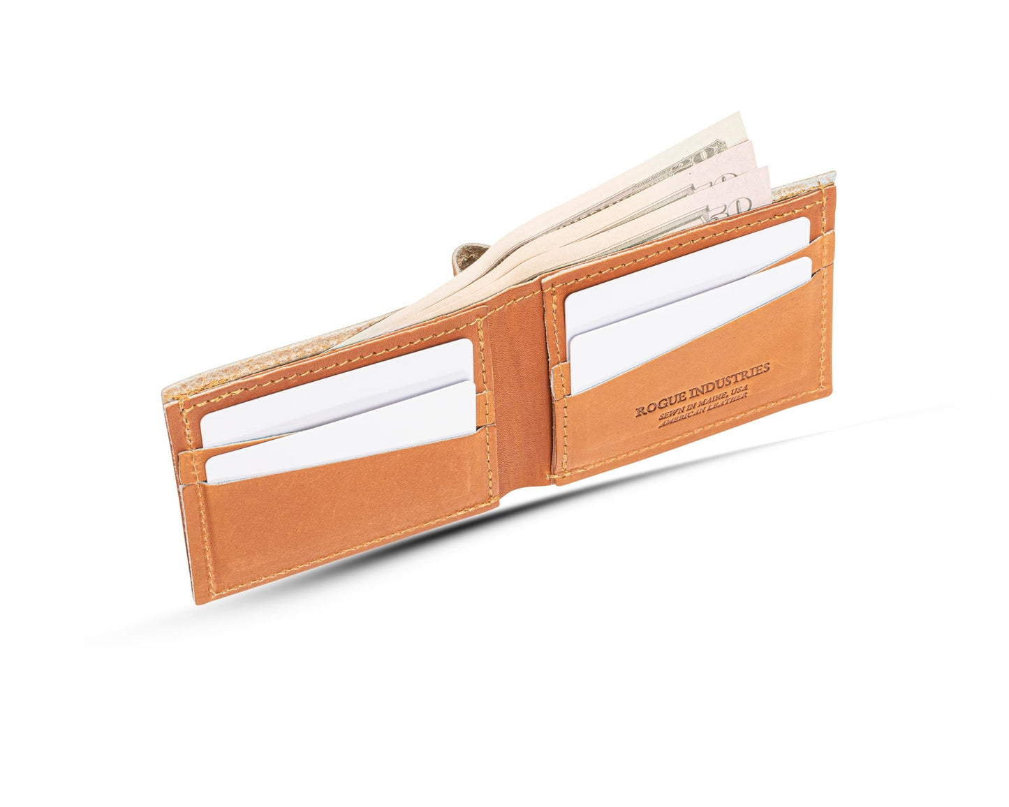 Heritage Wallet in Baseball Glove Leather
