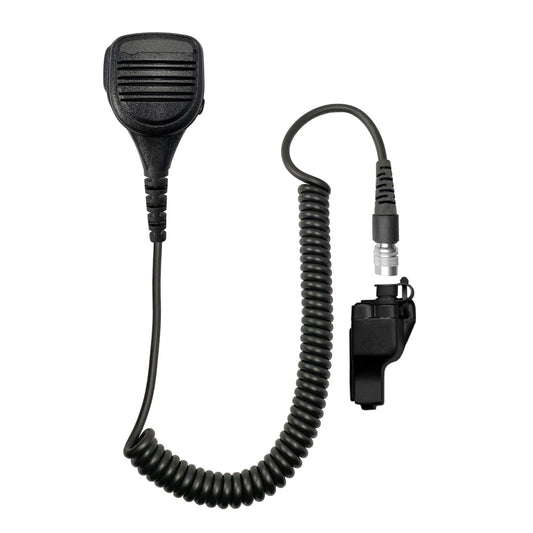 Loud Quick Disconnect (Hirose) Speaker Hand Mic- EF Johnson 51SL ES, ASCEND ES, 5000, 5100, 7700, STEALTH SERIES, 5300, 7700, Kenwood VP900, VP600 & More