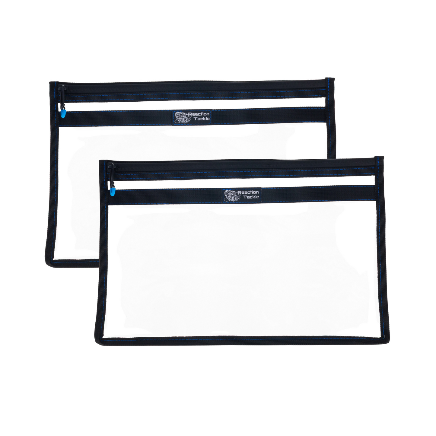 Reaction Tackle Clear Storage Bag Tackle Pak - Water-Resistant Plastic Storage - New