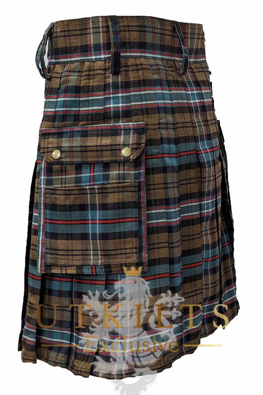 Utility Kilt – GlenLoch, Scottish National Weathered