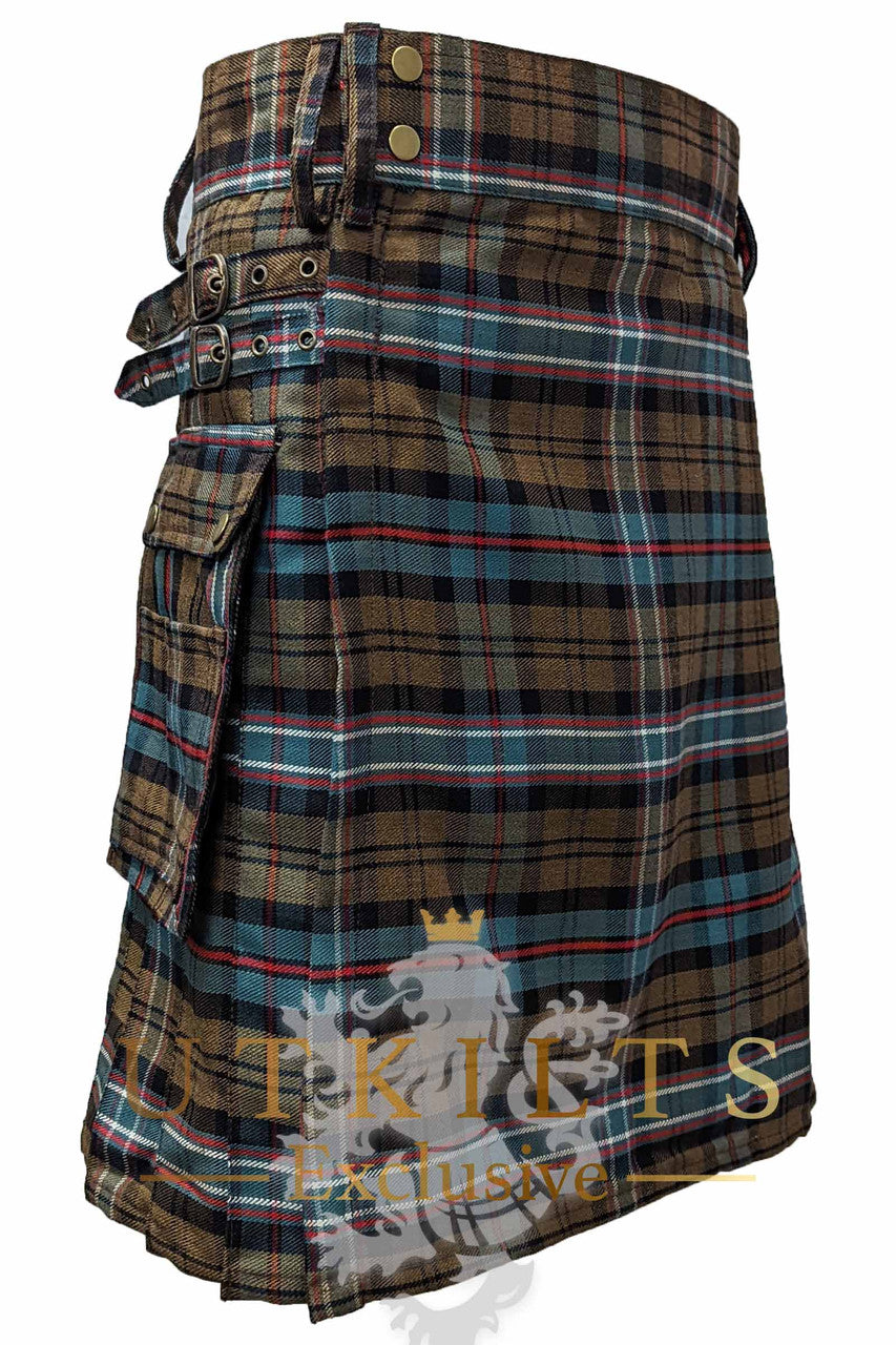 Utility Kilt – GlenLoch, Scottish National Weathered