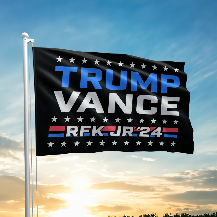 Trump Vance RFK Jr 2024 Flag - 2962