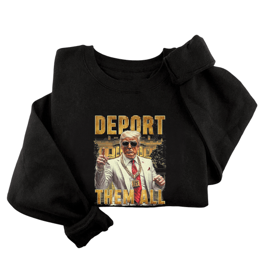 ICE - Deport Them All - Illustration Crewneck - 3564