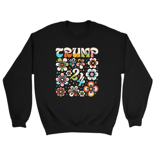 Trump 24 - Groovy Crewneck - 3063