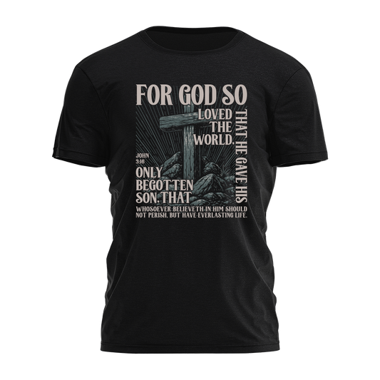 For God So Loved Tee - 4407