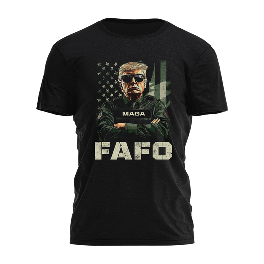 FAFO - Trump Uniform Tee - 4457