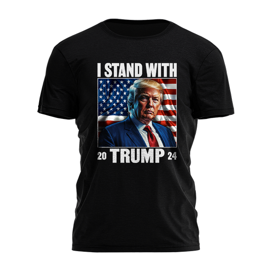 I Stand With Trump Tee - 2465