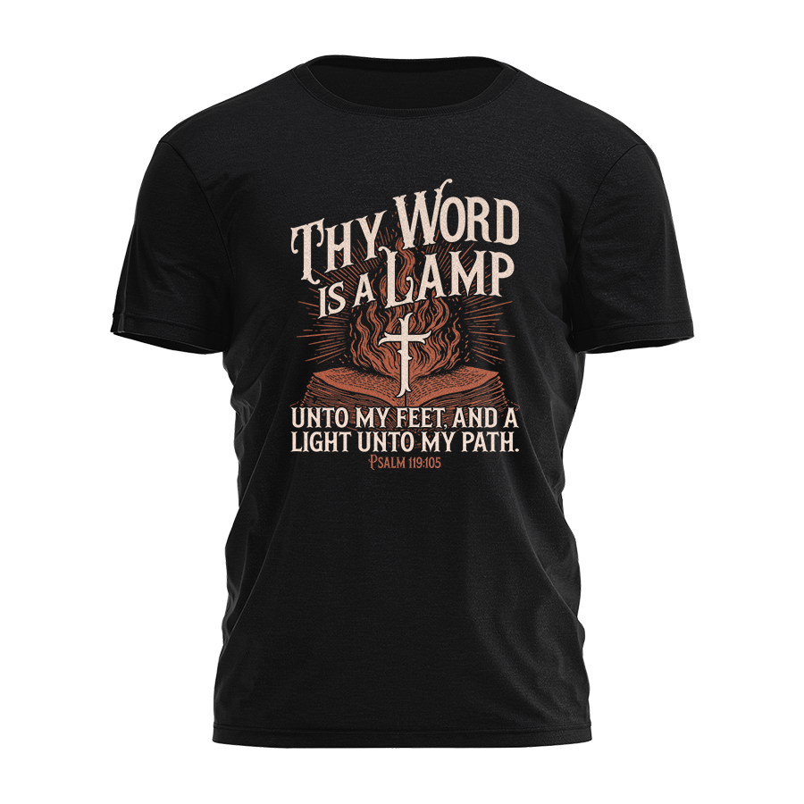 Thy Word Is A Lamp Tee - 4417