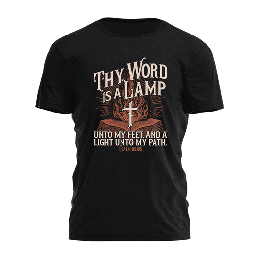 Thy Word Is A Lamp Tee - 4417