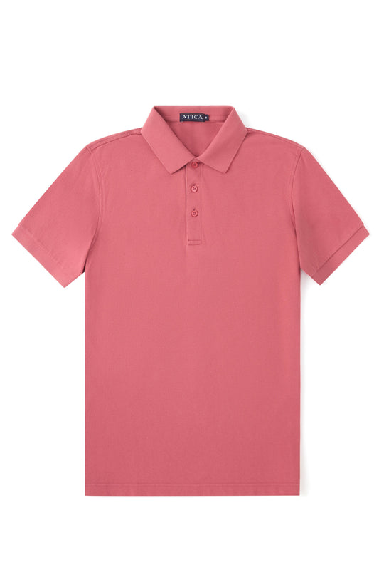 Performance Polo Coral Shirt