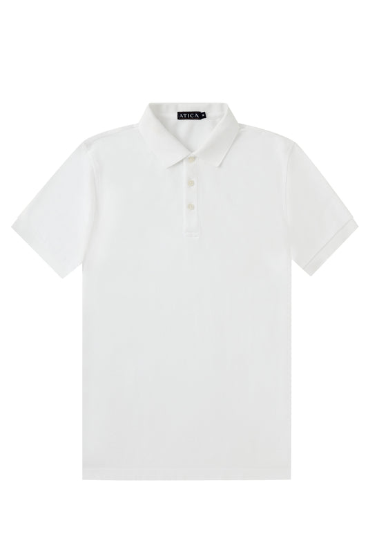 Performance Polo White Shirt