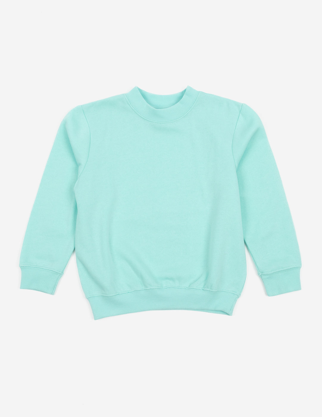 Classic Solid Color Pullover Sweatshirt