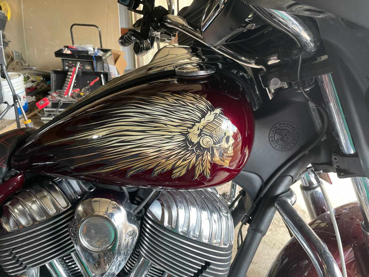 SWB-729-Indian Thunderstroke- Gold