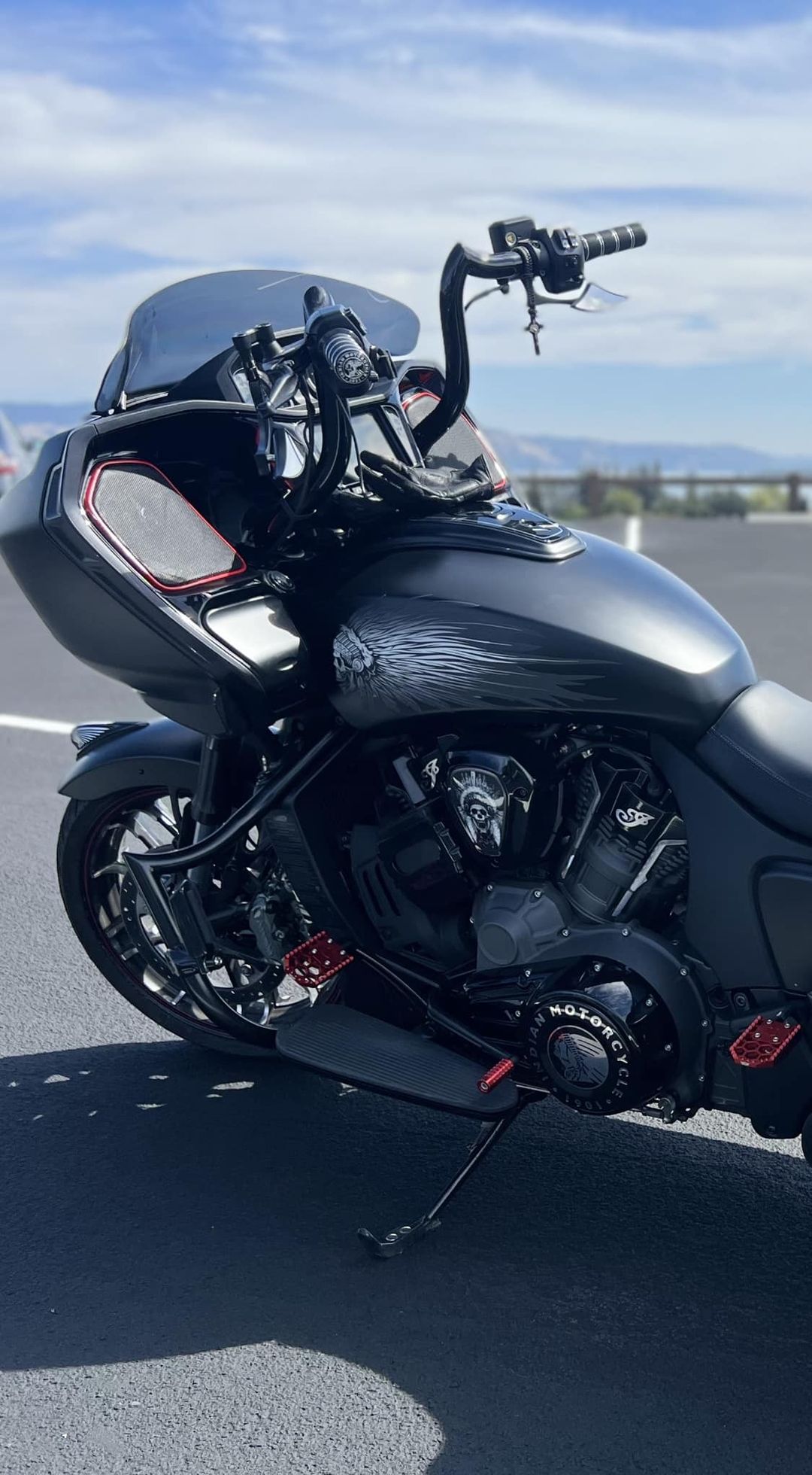 SWB-729-Indian Thunderstroke- White Smoke