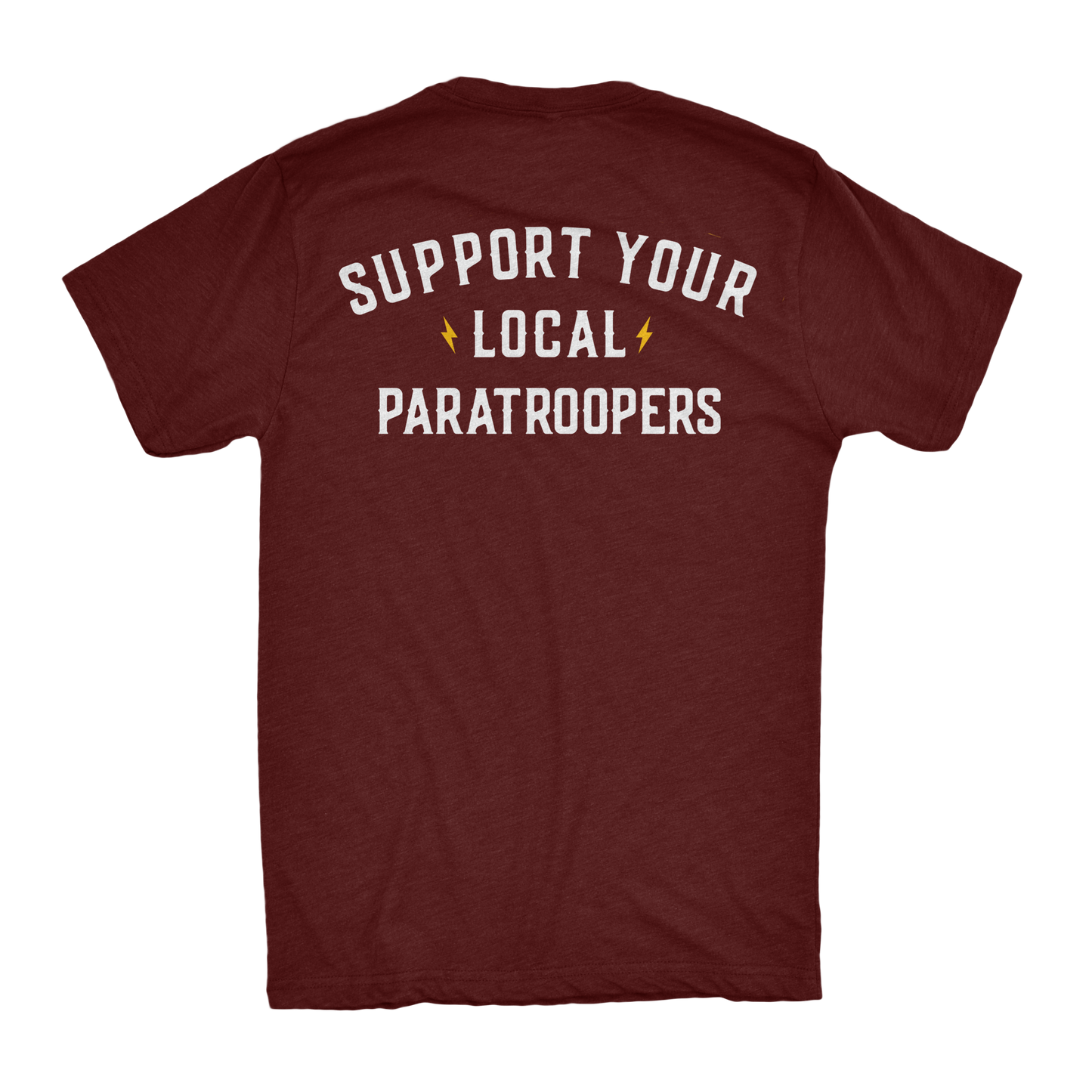Support Your Local Paratroopers Athletic Shirt
