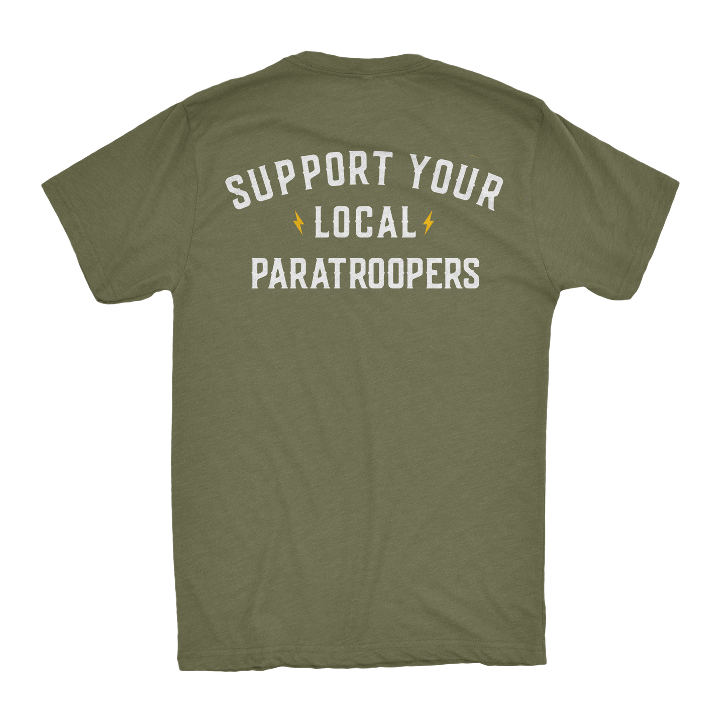Support Your Local Paratroopers Athletic Shirt