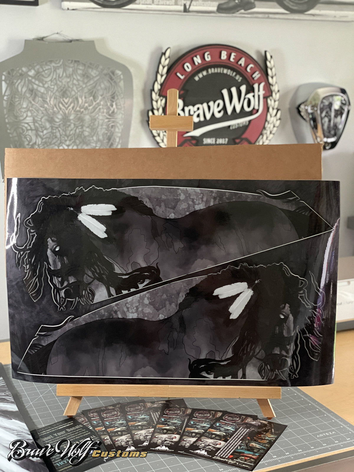 Dark Horse - Saddlebag - V2 - Rounded Bags