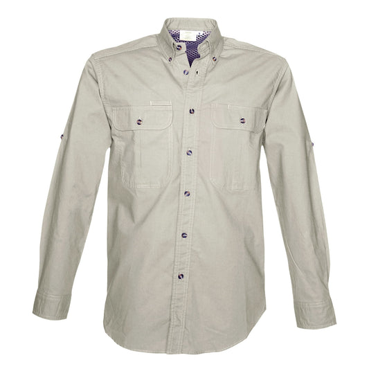 Vent Back Adventure Shirt for Men - L/Sleeve