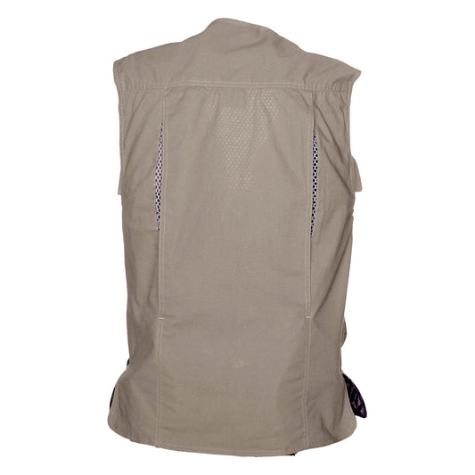 Vent Back Livingstone Vest for Women - Khaki