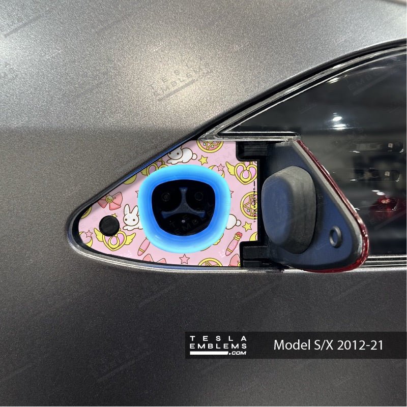 Sailor Moon Tesla Charge Port Wrap | Model X