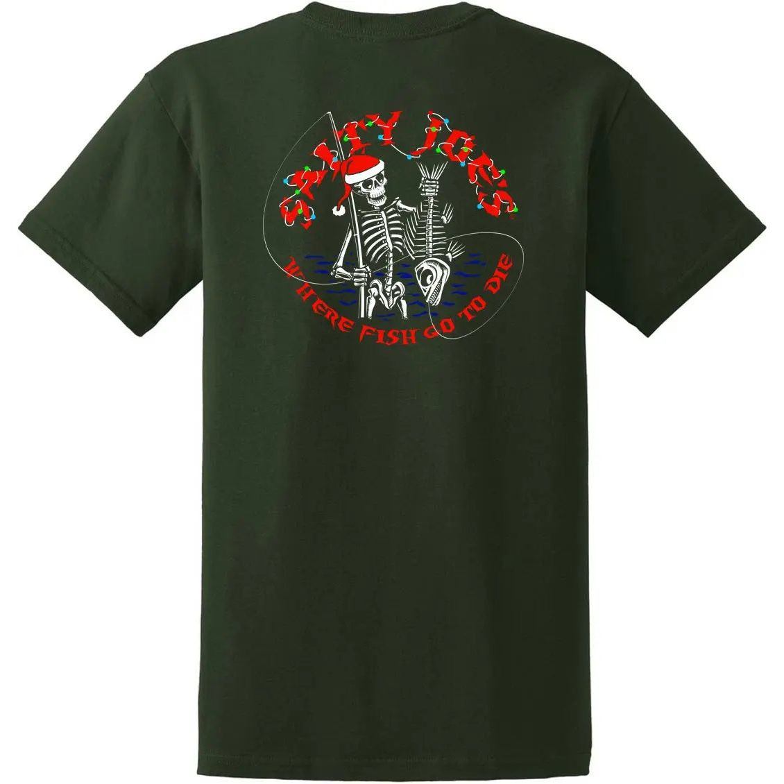 Salty Joe's Christmas Dinner Heavyweight Cotton Tee