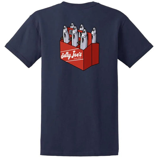 Salty Joe's "Extra Salty" 6 Pack Heavyweight Cotton Tee