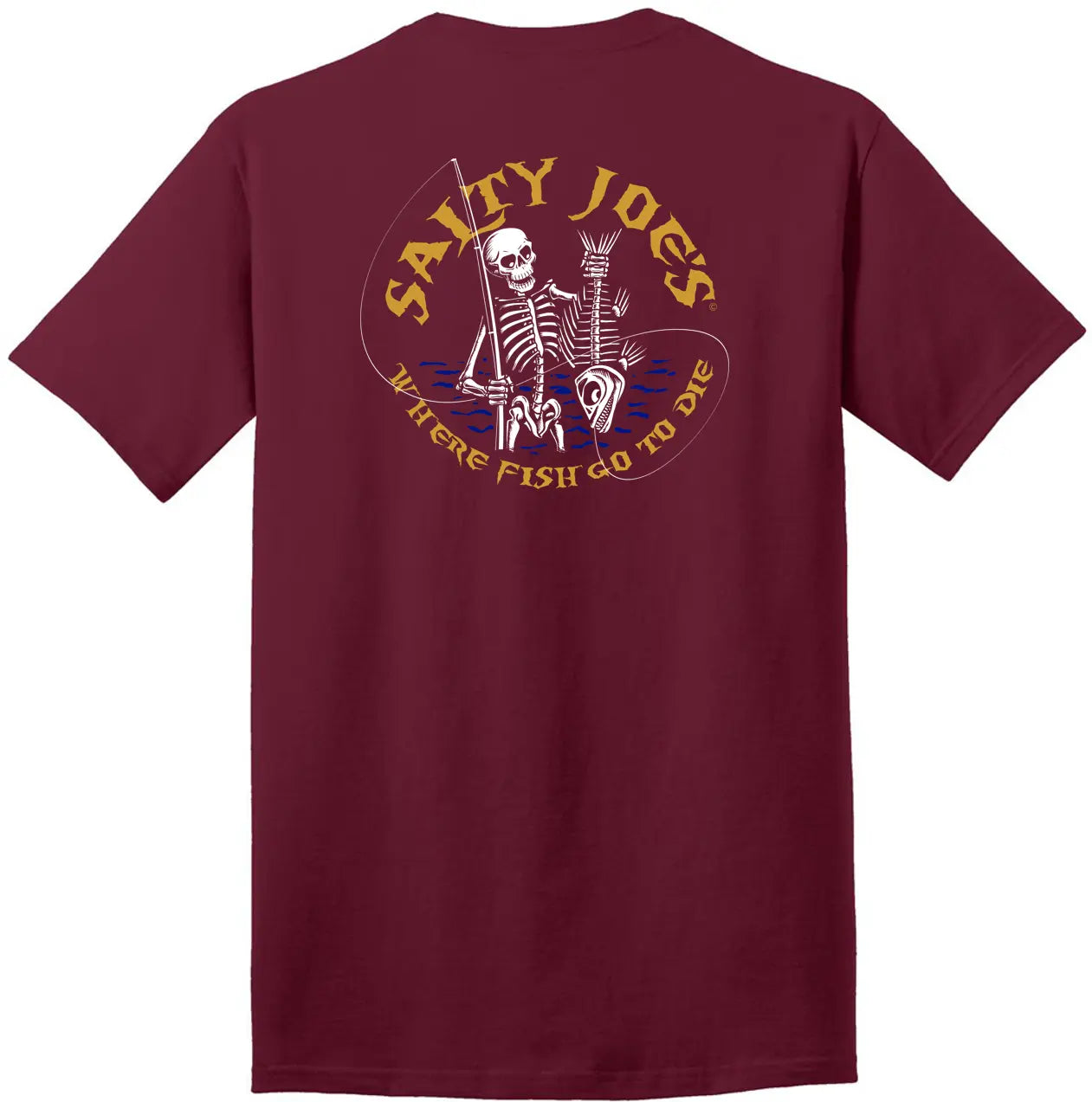 Salty Joe's Fishin' Bones Heavyweight Cotton Tee