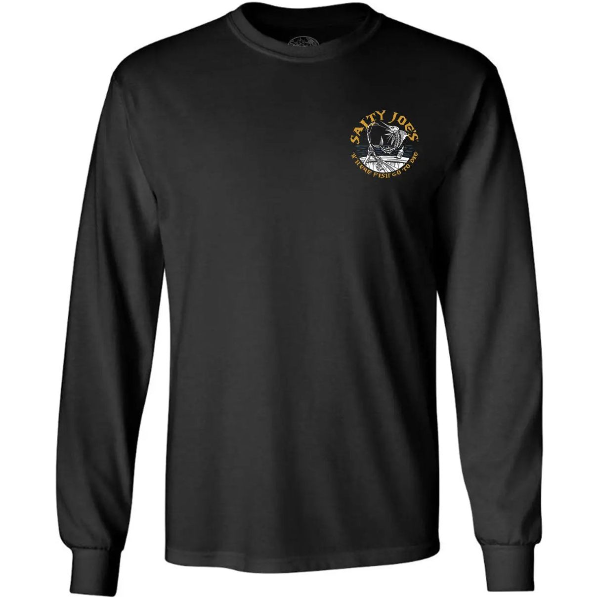Salty Joe's Rum N' Bones Long Sleeve Fishing T Shirt