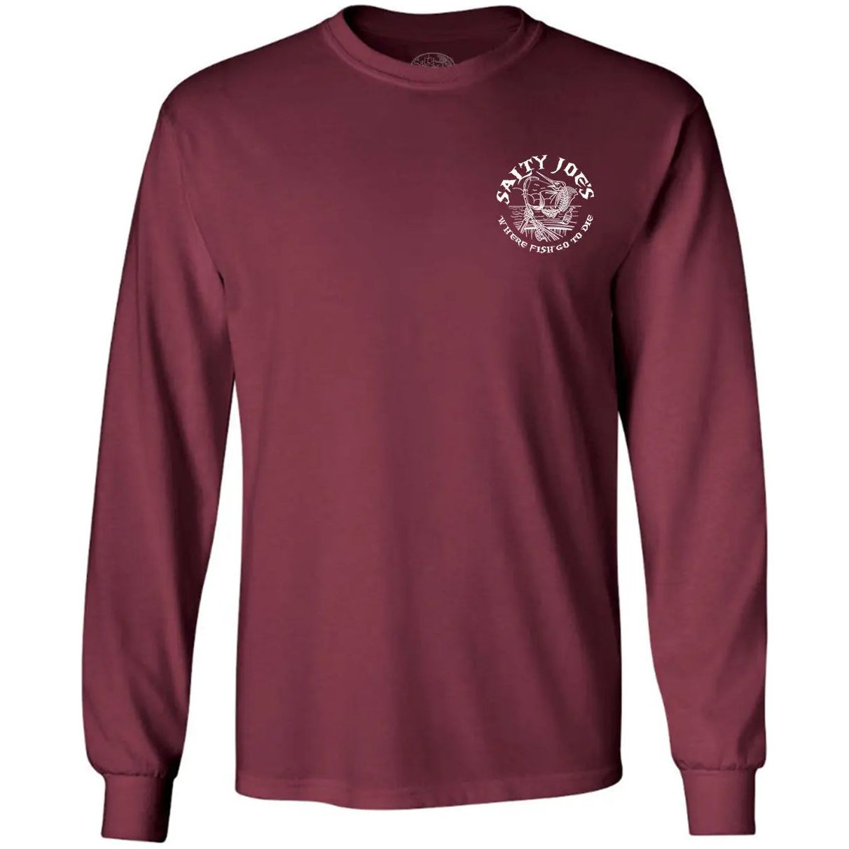 Salty Joe's Rum N' Bones Long Sleeve Fishing T Shirt