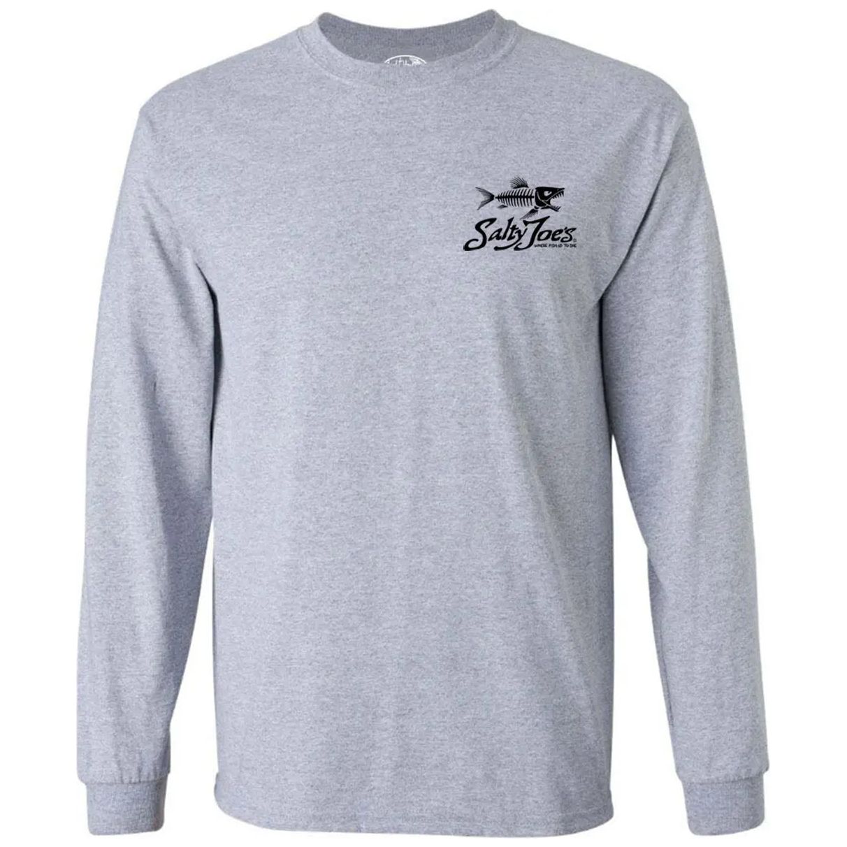 Salty Joe's Skeleton Fish Long Sleeve Tee