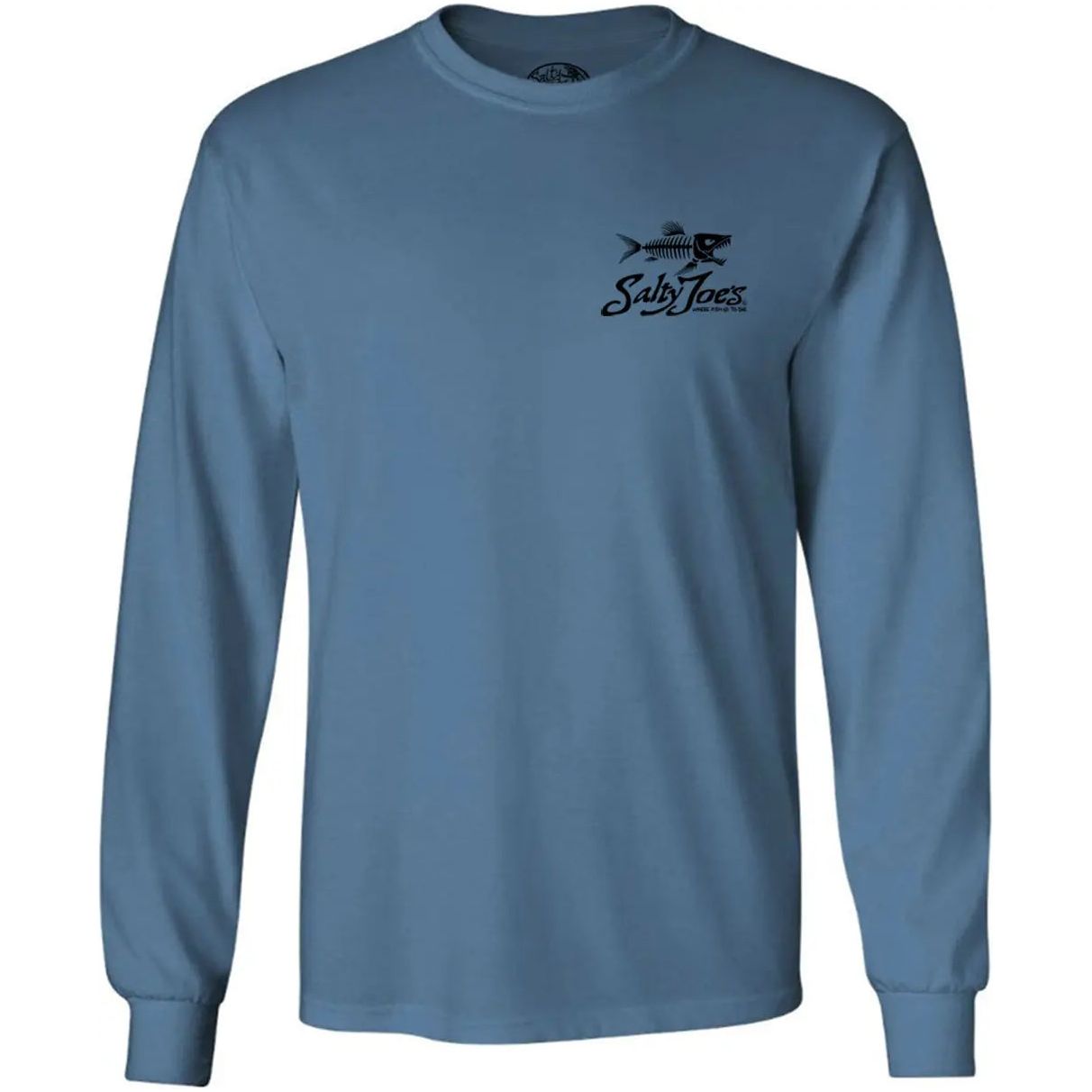 Salty Joe's Skeleton Fish Long Sleeve Tee