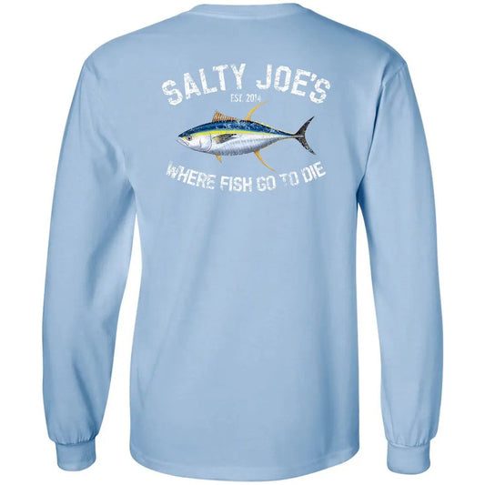 Salty Joe's Tuna Long Sleeve Fishing T Shirt