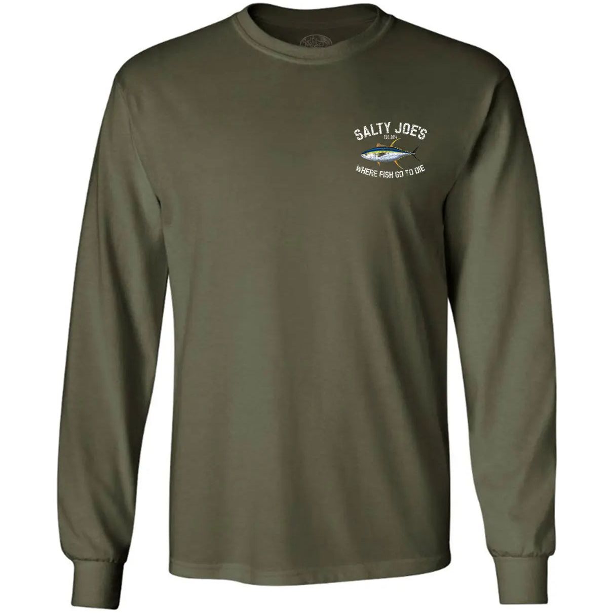 Salty Joe's Tuna Long Sleeve Fishing T Shirt
